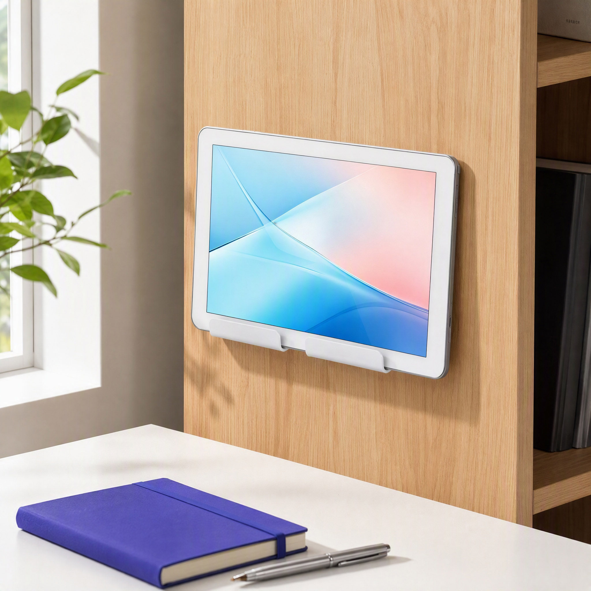 Tablets - Universele tablet-wandhouder, handsfree, gemaakt van acryl,