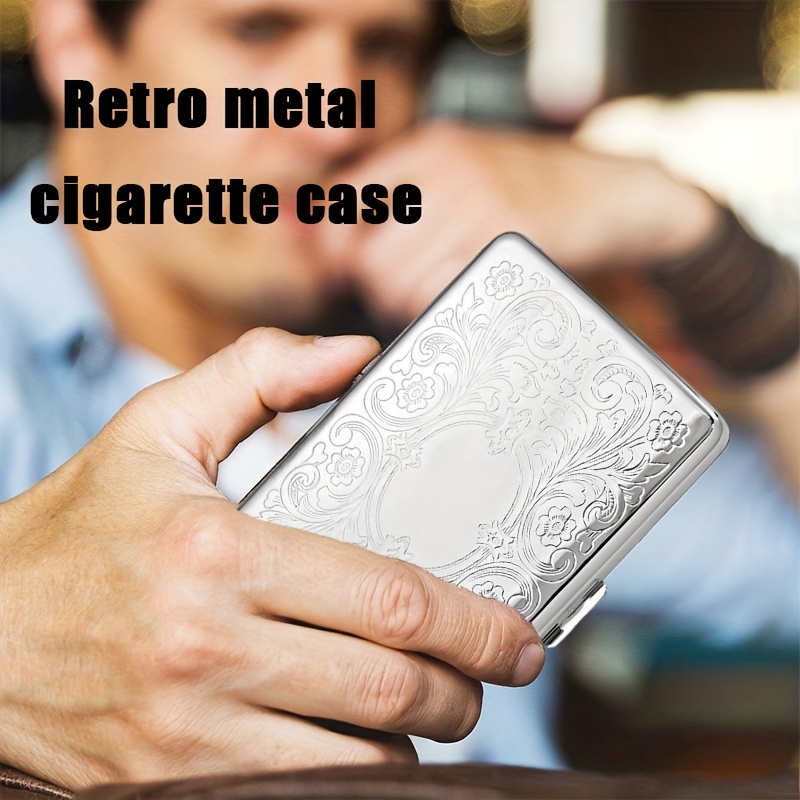 Vintage metalen sigarettenetui - Laptops recensie en prijs
