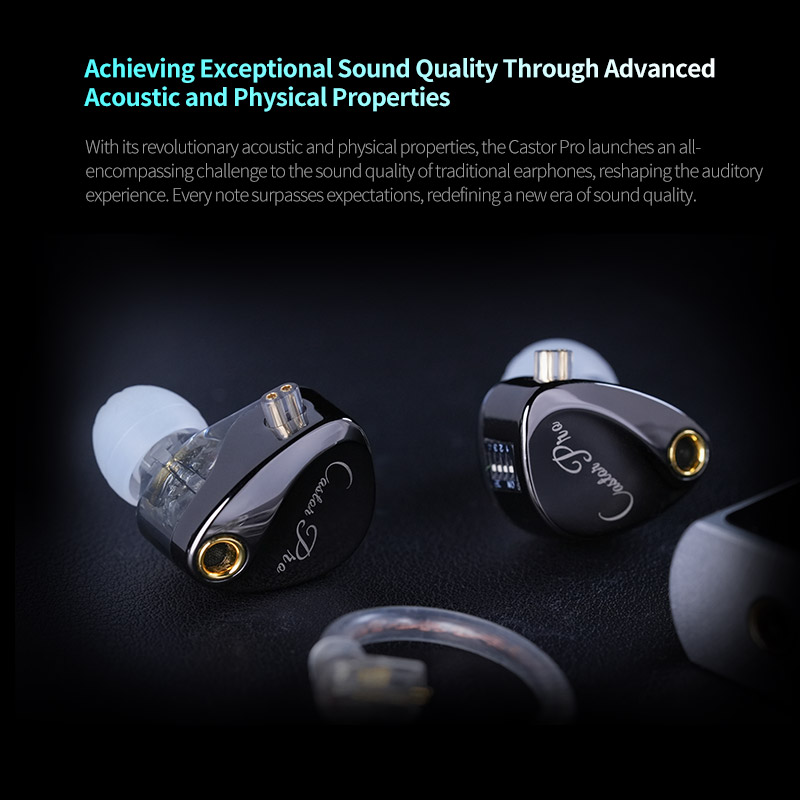 KZ Castor PRO in-ear oortelefo - Type C Wired Earphones With Mic recensie en prijs