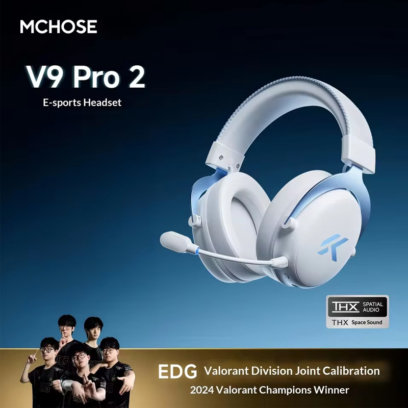MCHOSE V9 Pro 2 draadloze gami - Anc Wireless Over Ear Headphones recensie en prijs